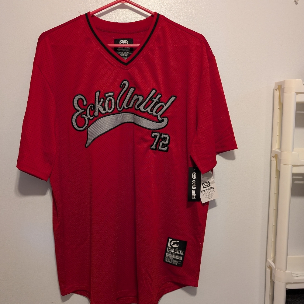 Ecko Unlimited Red Men's Shirt Brand New With Tag Size LG